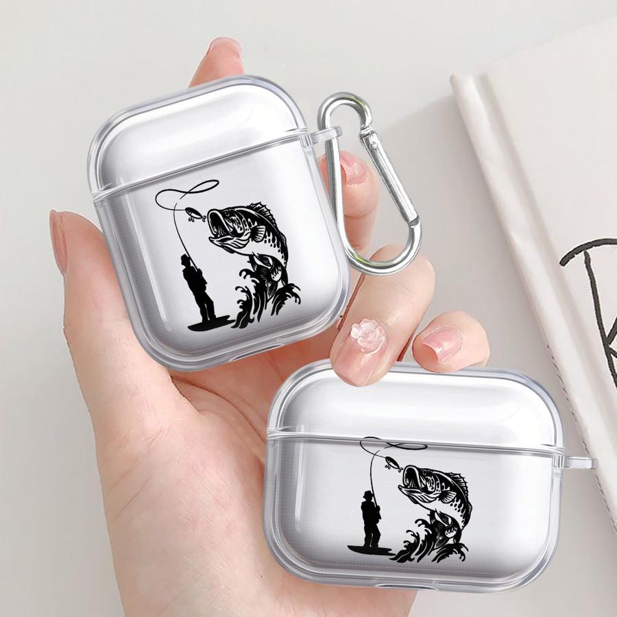 Fishing Line Box - Capa Protetora Transparente para Fones de