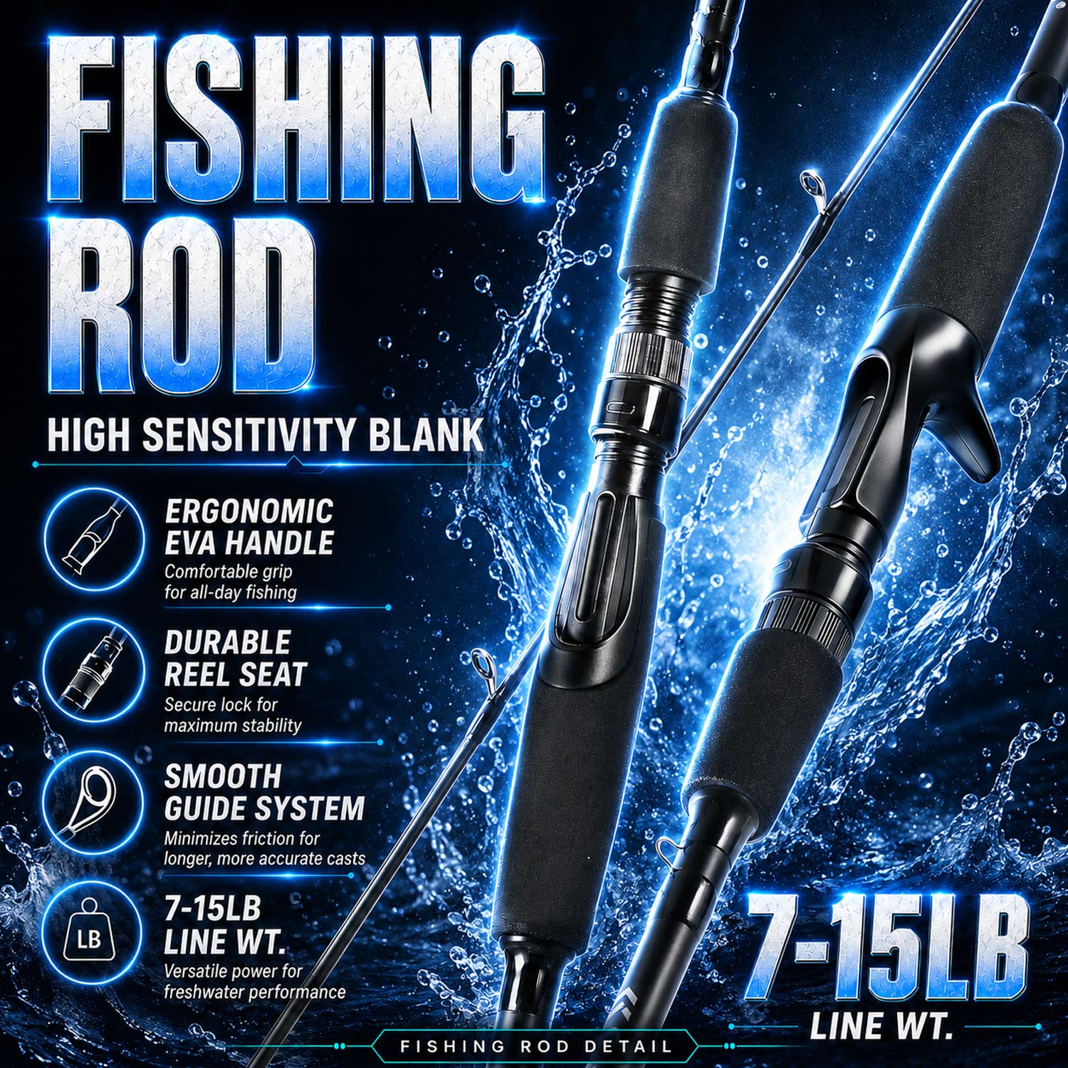 Freshwater Line - Vara de Pesca Sougayilang 1,8m em