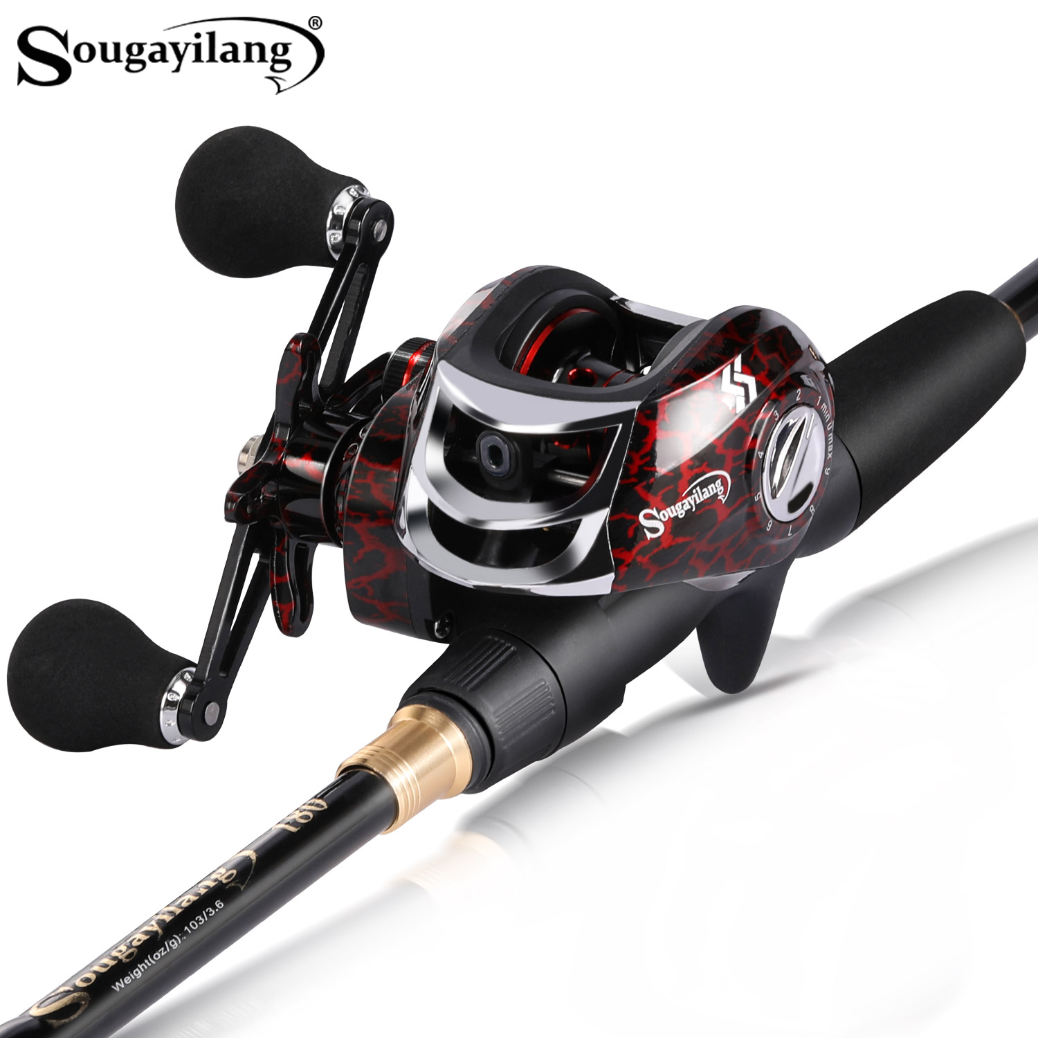 Fishing Line Spooler - Sougayilang 1.8-2.4m fundição combinação de pesca