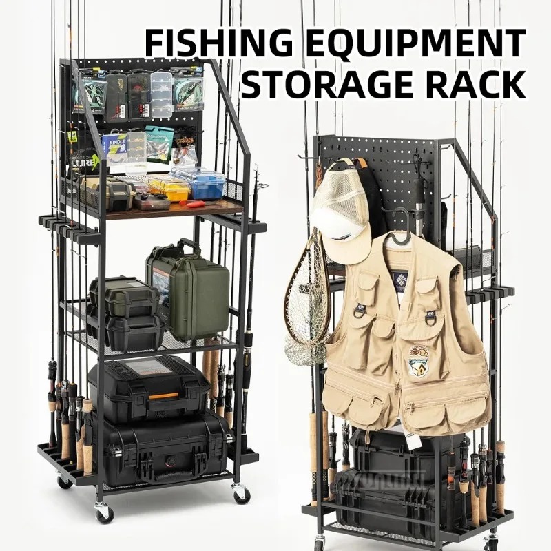 Fishing Line Spooler - Prateleira para guardar equipamentos de pesca,