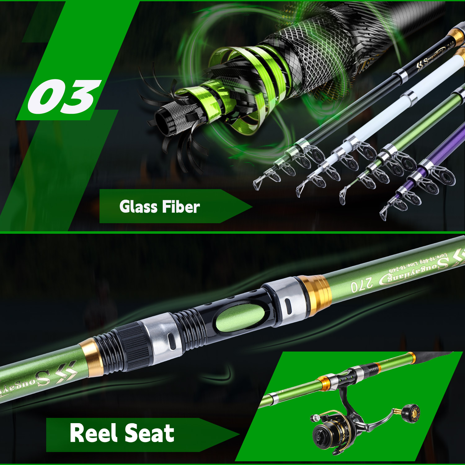 Sougayialng vara de pesca gira - Fishing Line Spooler avaliação e preço