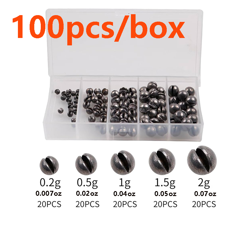 Caixa com 100 Peças de Chumbad - Fishing Line Box avaliação e preço