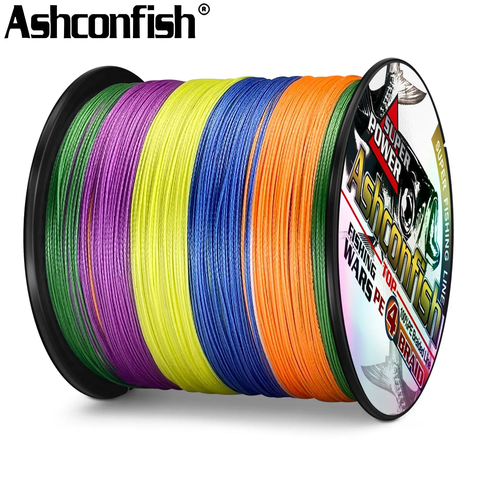 Ashconfish 500m multicolorido  - Ice Fishing Line avaliação e preço
